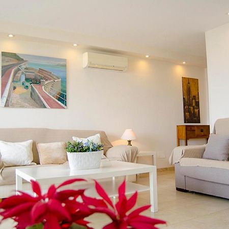 Apartamentos Terrasol 1ª Linea Playa Los Angeles Torre Del Mar Luaran gambar